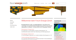 Desktop Screenshot of forumenergie.ch